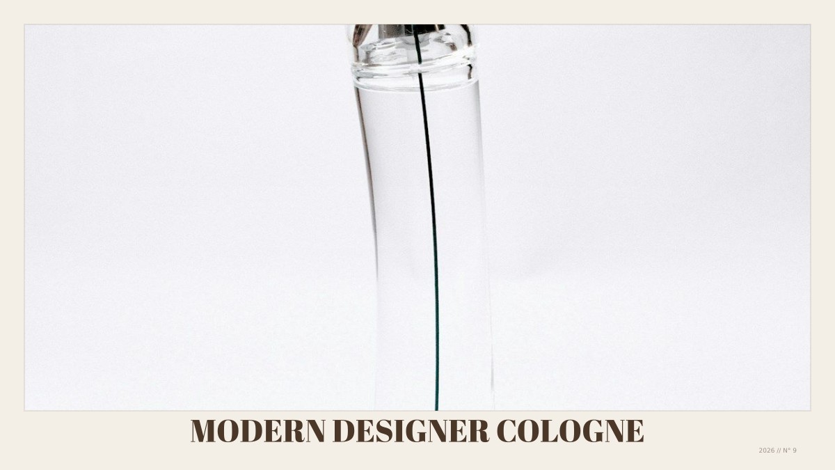 modern designer cologne